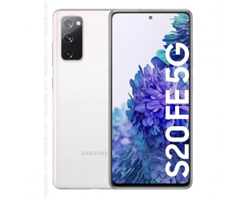 Samsung Galaxy S20 FE 5G Double SIM Blanc avec 128Go et 6Go RAM (SM-G781B/DS)