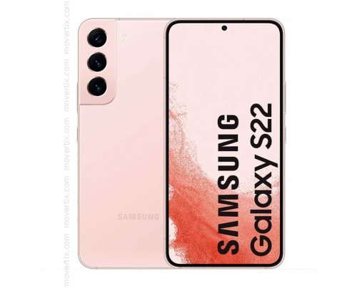 Samsung Galaxy S22 5G Pink Gold 128GB and 8GB RAM (SM-S901)