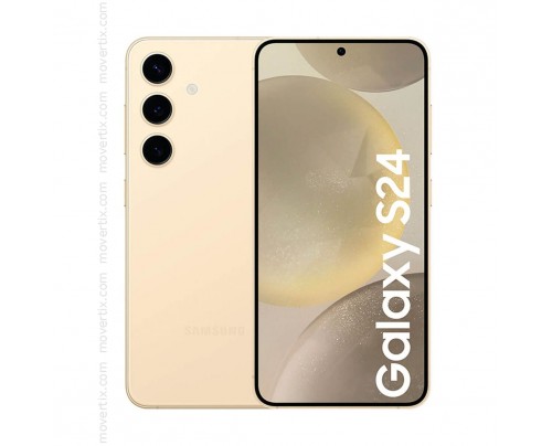 Samsung Galaxy S24 5G Crème avec 128Go et 8Go RAM (SM-S921B)