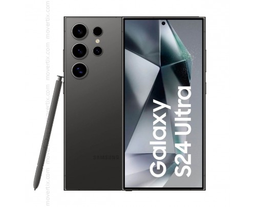 Samsung Galaxy S24 Ultra 5G Noir Titane avec 256Go et 12Go RAM (SM-S928B)