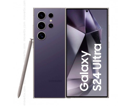 Samsung Galaxy S24 Ultra 5G Titanio Violeta de 512GB y 12GB RAM (SM-S928B)