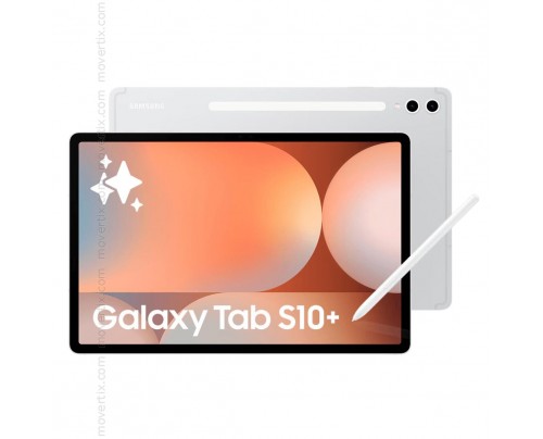 Samsung Galaxy Tab S10+ (12.4", 5G) in Silber mit 256GB und 12GB RAM (SM-X826N)