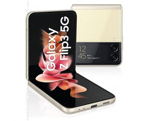 Samsung Galaxy Z Flip3 5G Cream 128GB and 8GB RAM (SM-F711B)