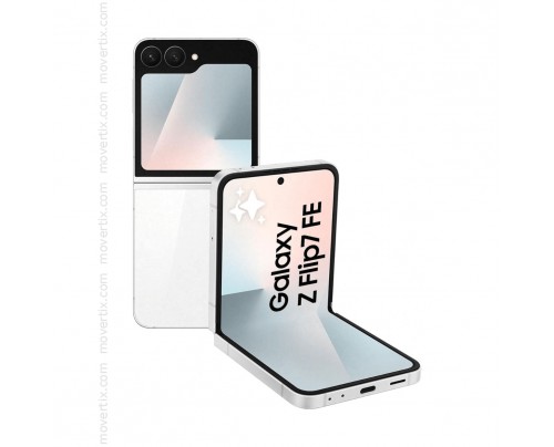 Samsung Galaxy Z Flip7 FE 5G in Bianco da 256GB e 8GB RAM (SM-F761B)