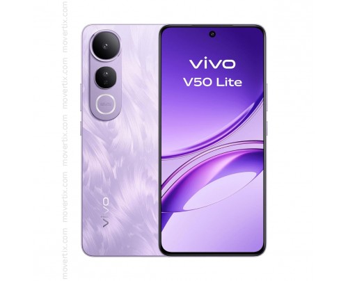 Vivo V50 Lite Double SIM Violet avec 256Go et 8Go RAM