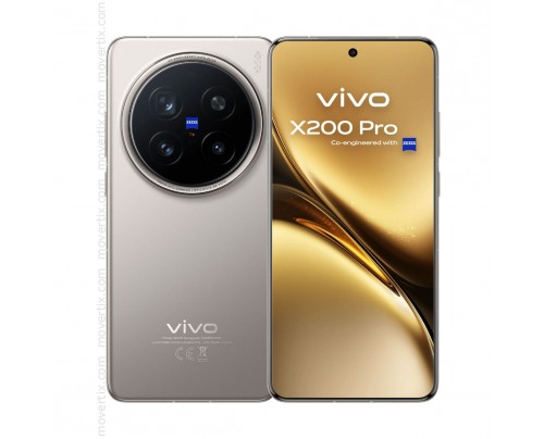 Vivo X200 Pro 5G Dual SIM in Titanio da 512GB e 16GB RAM