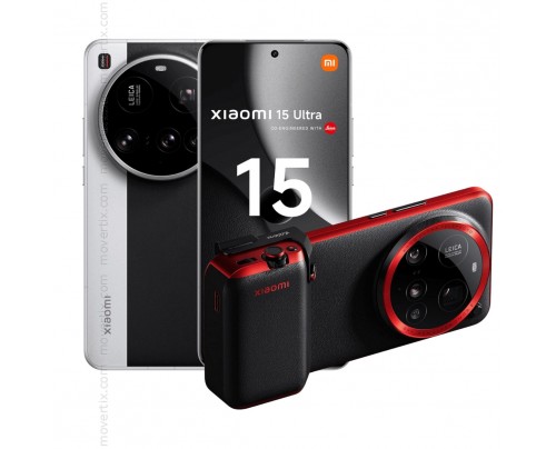 Xiaomi 15 Ultra 5G Dual SIM Prateado de 512GB e 16GB RAM + Photography Kit