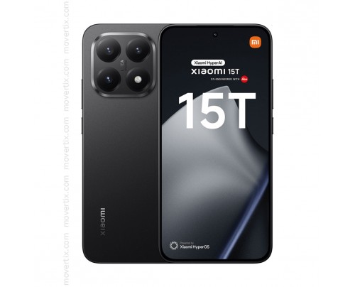 Xiaomi 15T 5G Dual SIM Preto de 512GB e 12GB RAM