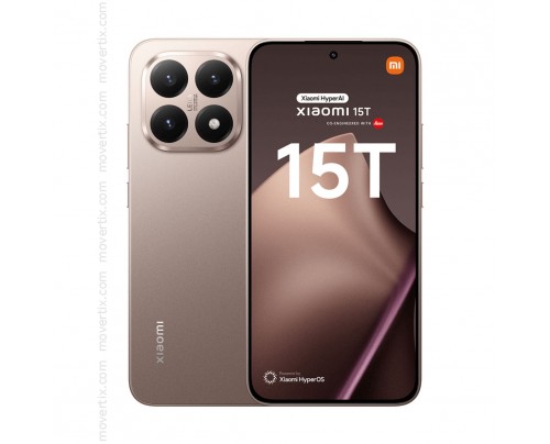 Xiaomi 15T 5G Double SIM Or rose avec 256Go et 12Go RAM