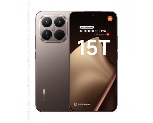 Xiaomi 15T Pro 5G Double SIM Or avec 256Go et 12Go RAM