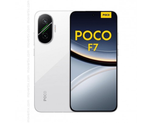 Xiaomi Poco F7 5G Double SIM Blanc avec 256Go et 12Go RAM