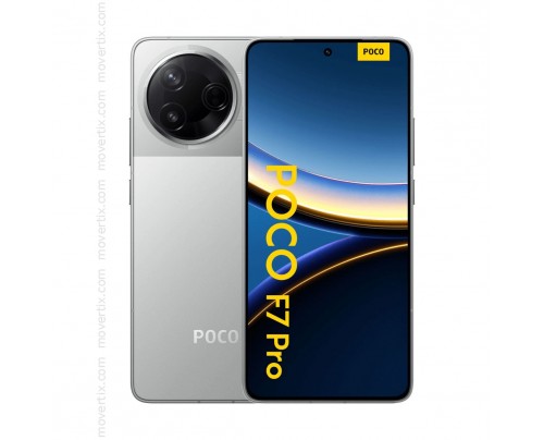Xiaomi Poco F7 Pro 5G Double SIM Argent avec 256Go et 12Go RAM