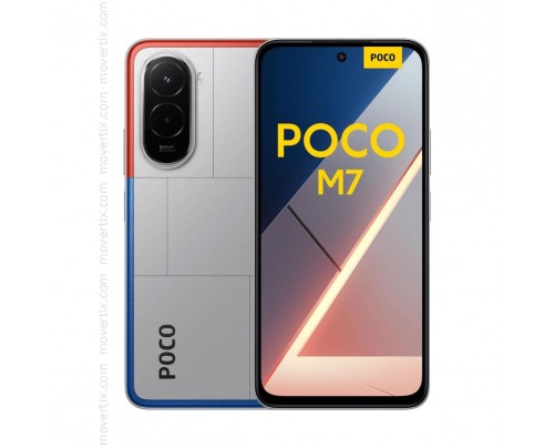 Xiaomi Poco M7 Dual SIM Prateado de 256GB e 8GB RAM