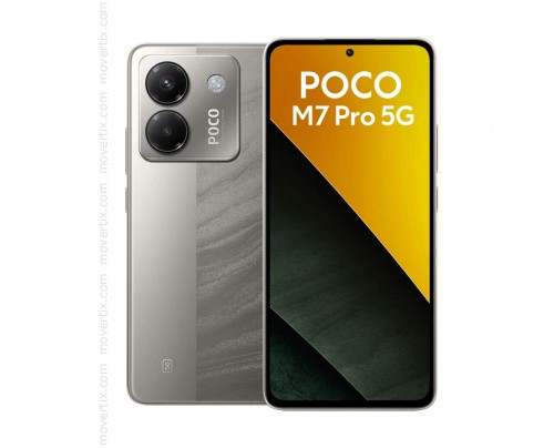 Xiaomi Poco M7 Pro 5G Dual SIM in Silber mit 512GB und 12GB RAM