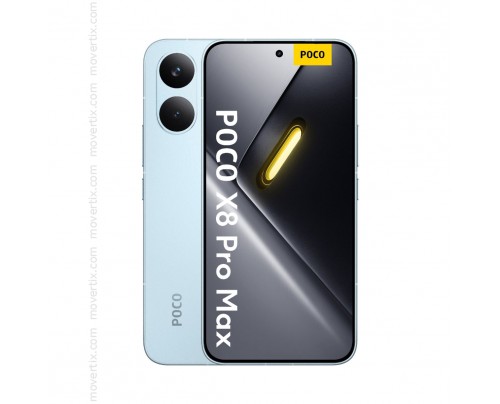 Xiaomi Poco X8 Pro Max 5G Dual SIM in Blau mit 256GB und 12GB RAM