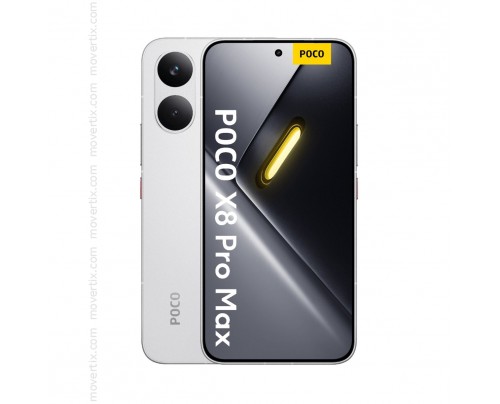 Xiaomi Poco X8 Pro Max 5G Dual SIM White 256GB and 12GB RAM