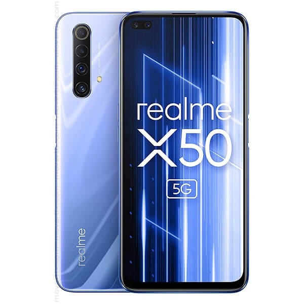 Realme X50 5G Dual SIM Ice Silver 128GB and 6GB RAM - RMX2144