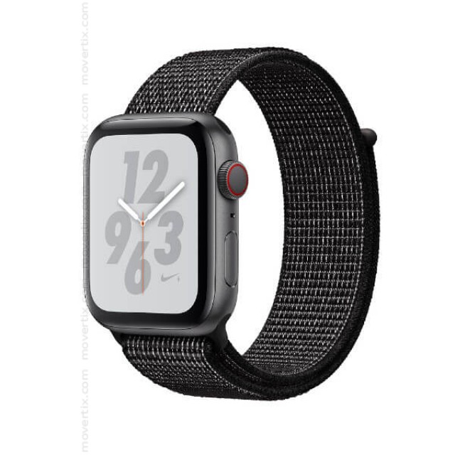 apple watch nike  series 4 44mm silver aluminium case gps