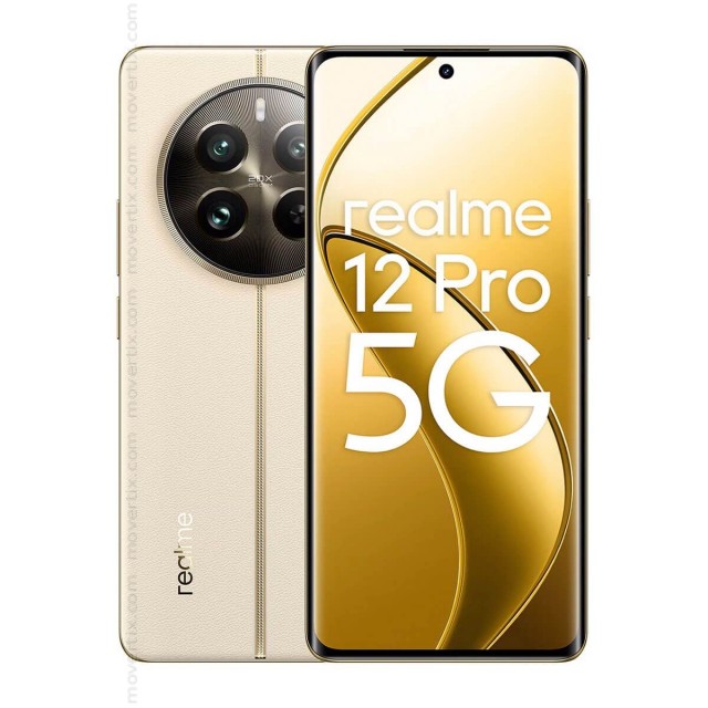 Realme 12 Pro 5G Dual SIM Navigator Beige 256GB and 12GB RAM ...