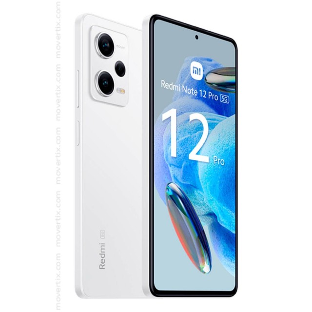 Redmi Note 12 Pro 5G Dual SIM Polar White 128GB and 6GB RAM ...