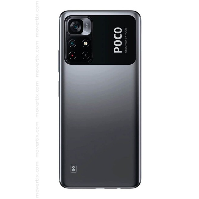 Xiaomi Poco M4 Pro 5G Dual SIM Power Black 64GB and 4GB RAM (6934177759147)  | Movertix Mobile Phones Shop