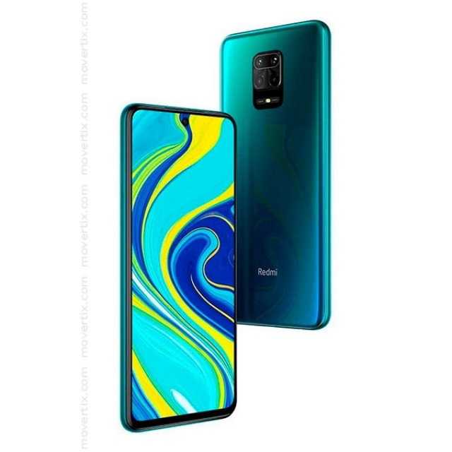 Xiaomi Redmi Note 9S Dual SIM Aurora Blue 64GB and 4GB RAM (6941059640431)  Movertix Mobile 