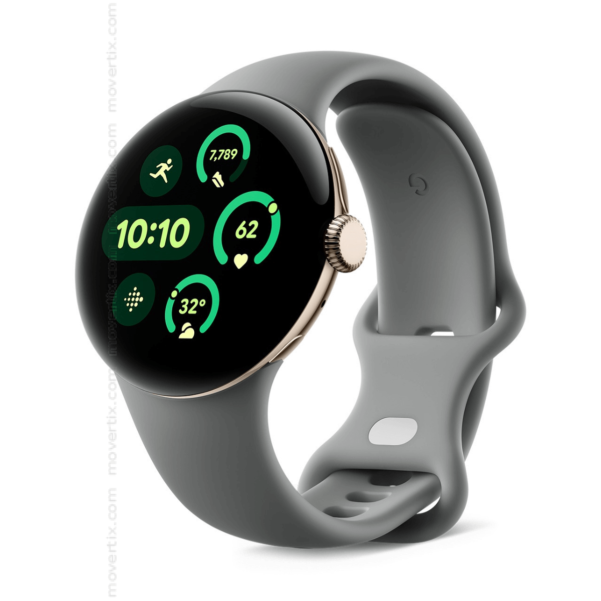 Google Pixel Watch 3 45mm WiFi Matte Black and Obsidian Black