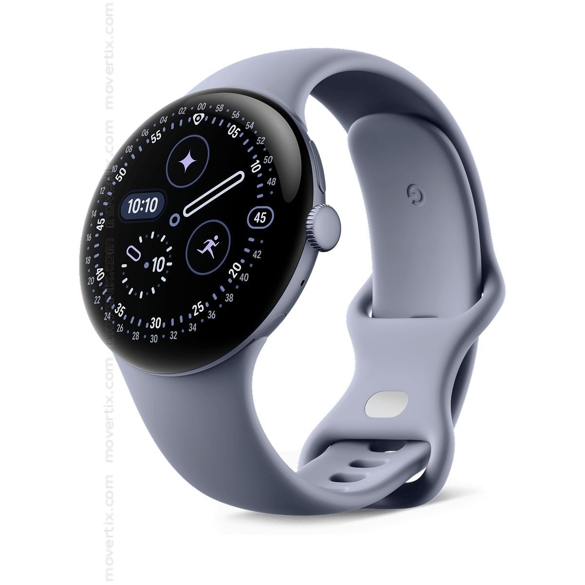 Google Pixel Watch LTE 41mm Champagne Gold and Hazel Active band