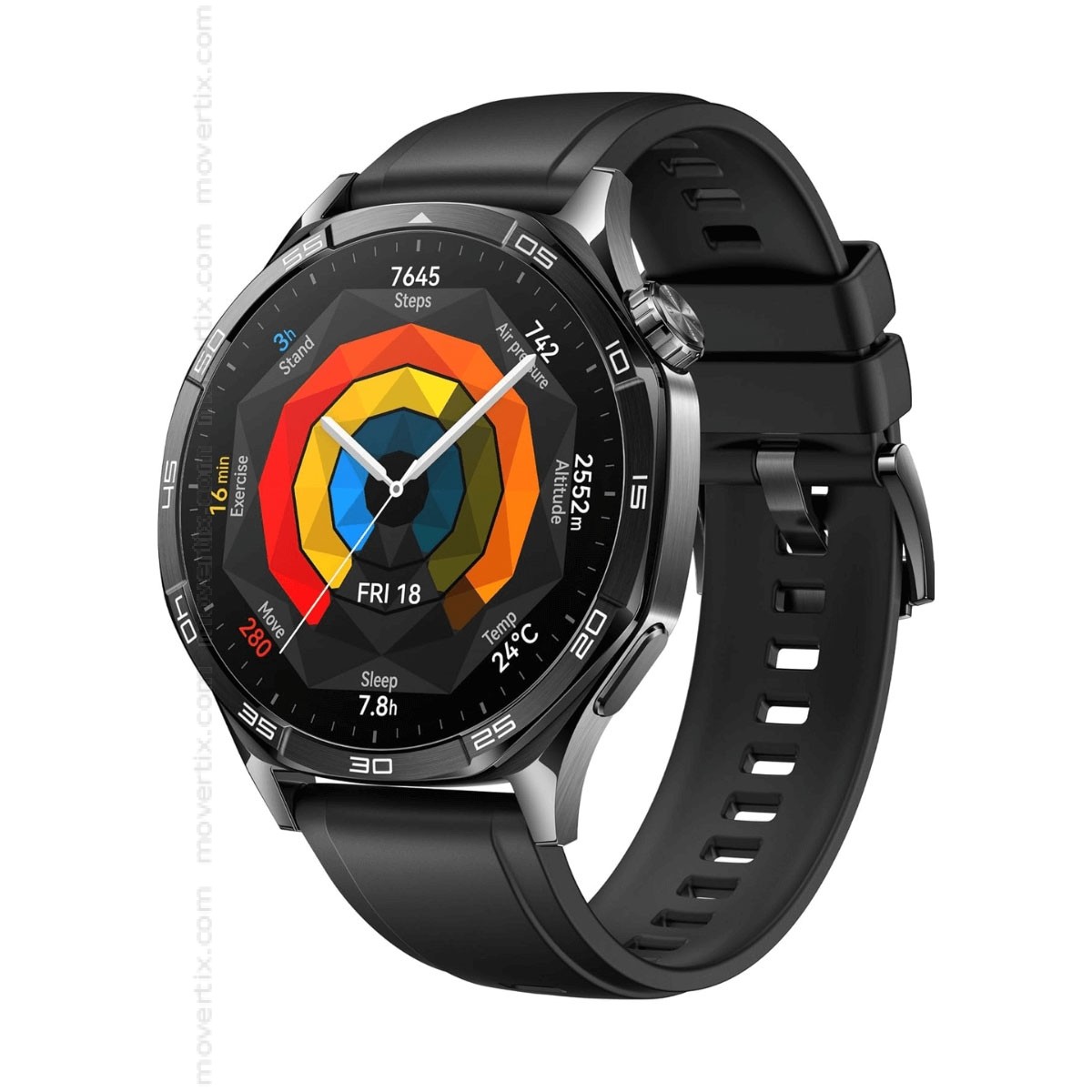 Huawei Watch GT 6 46mm Black Fluoroelastomer (Atum-B19F 