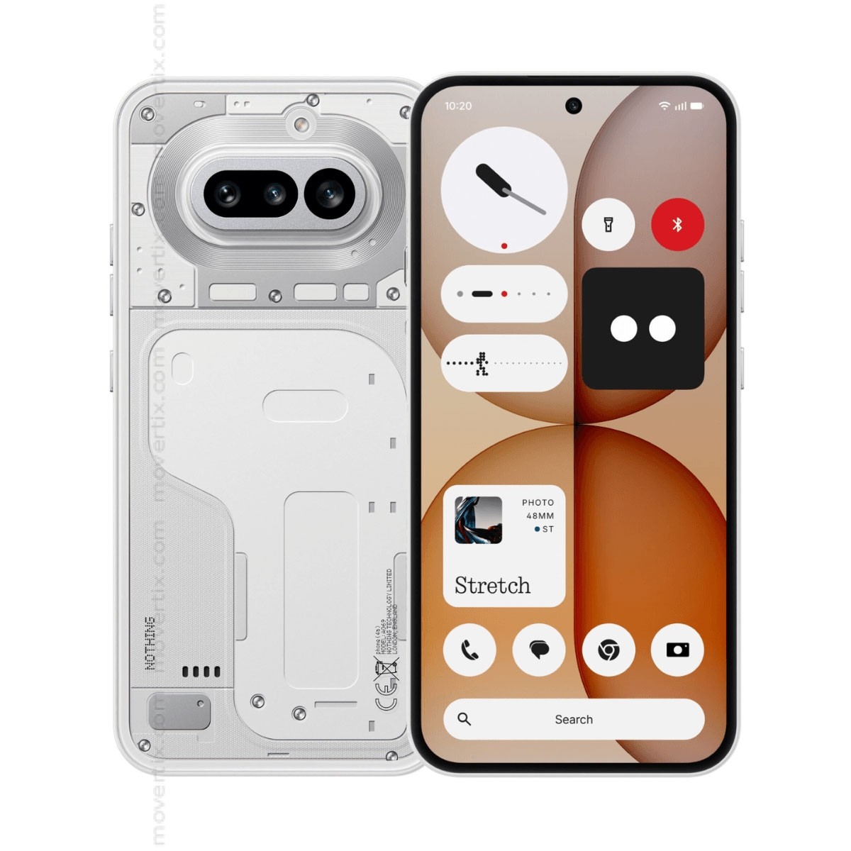 Nothing Phone 3a 5G 12GB/256GB White Dual SIM (6974434224391
