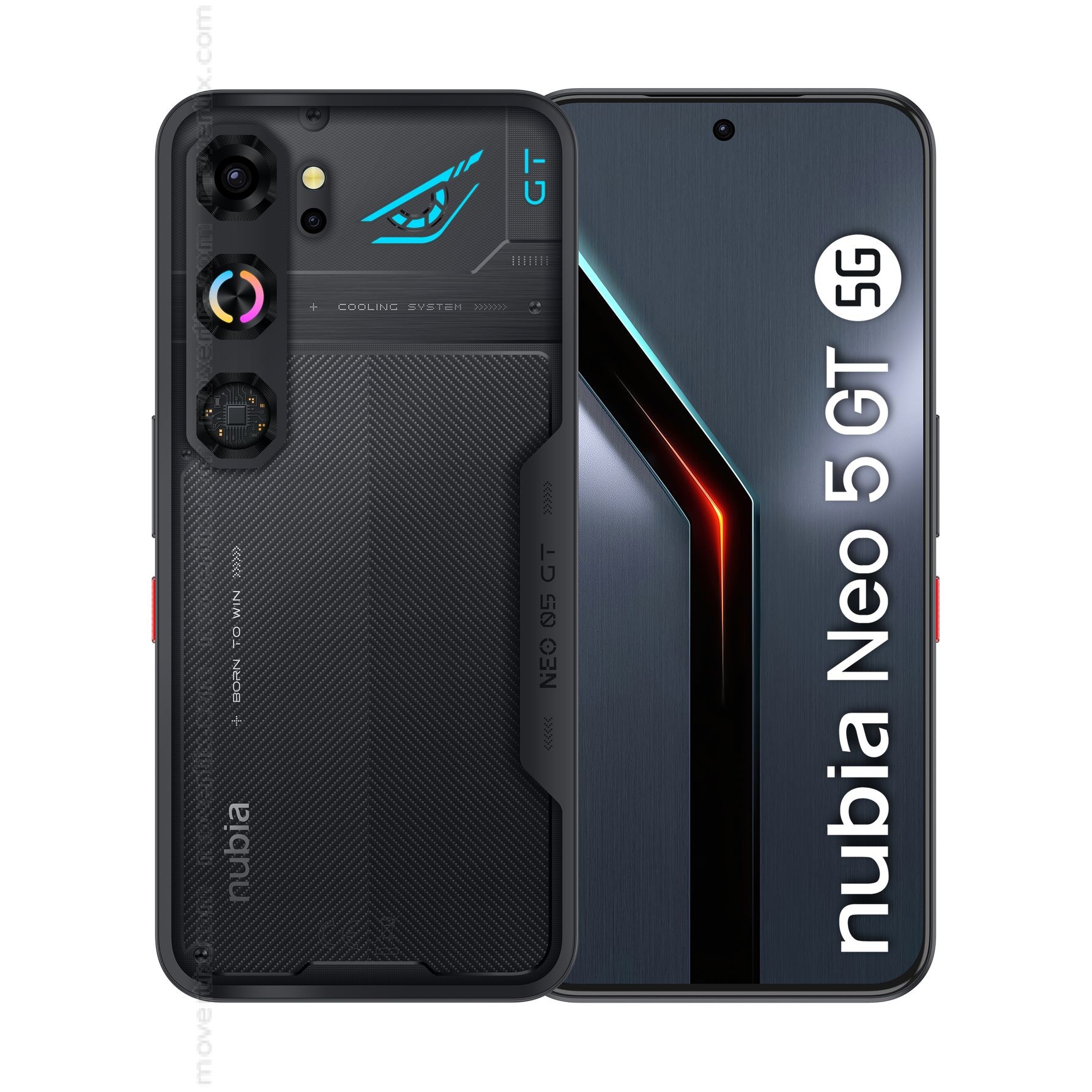 ZTE Nubia Neo 3 GT 5G 12GB/256GB Black Dual SIM (6902176144677
