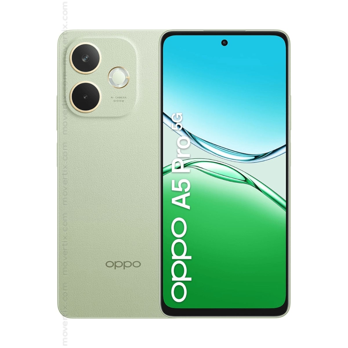 Oppo A5 5G Dual SIM Black Green 128GB and 4GB RAM (6932169371278