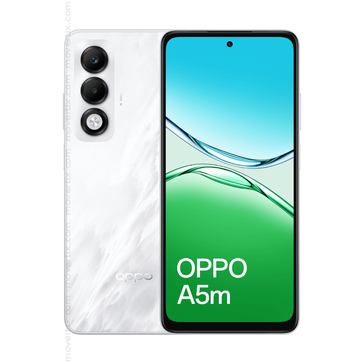 OPPO A5x 4G 4GB/128GB White Dual SIM (6932169370349) | Movertix