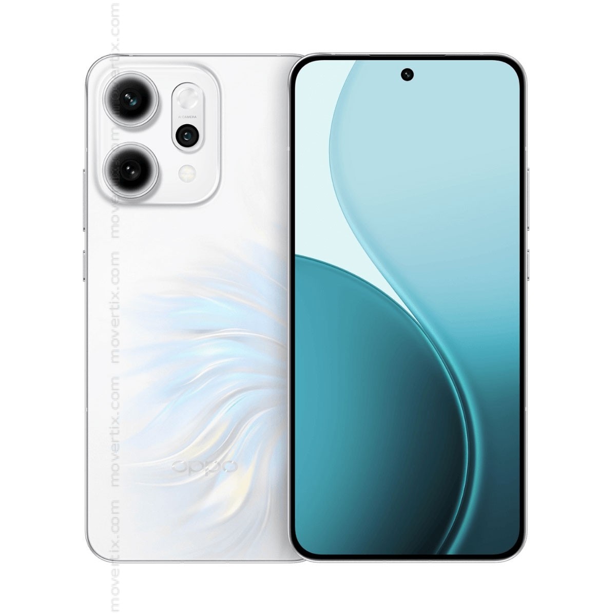 Oppo Reno14 5G Dual SIM Opal White 256GB and 12GB RAM