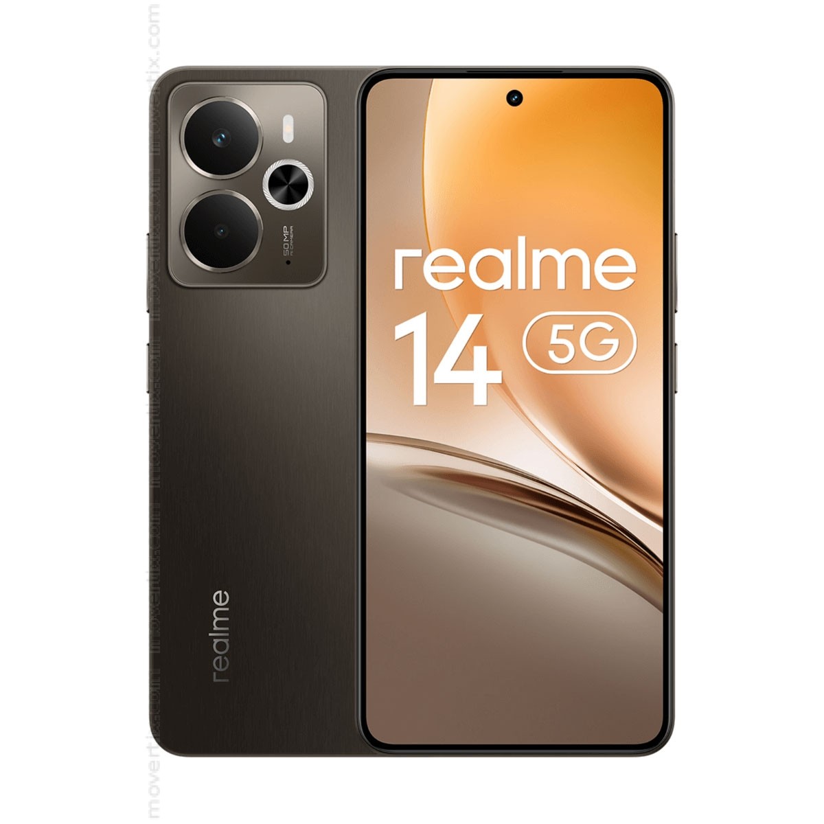 Realme 14T 5G Dual SIM Obsidian Black 256GB and 8GB RAM