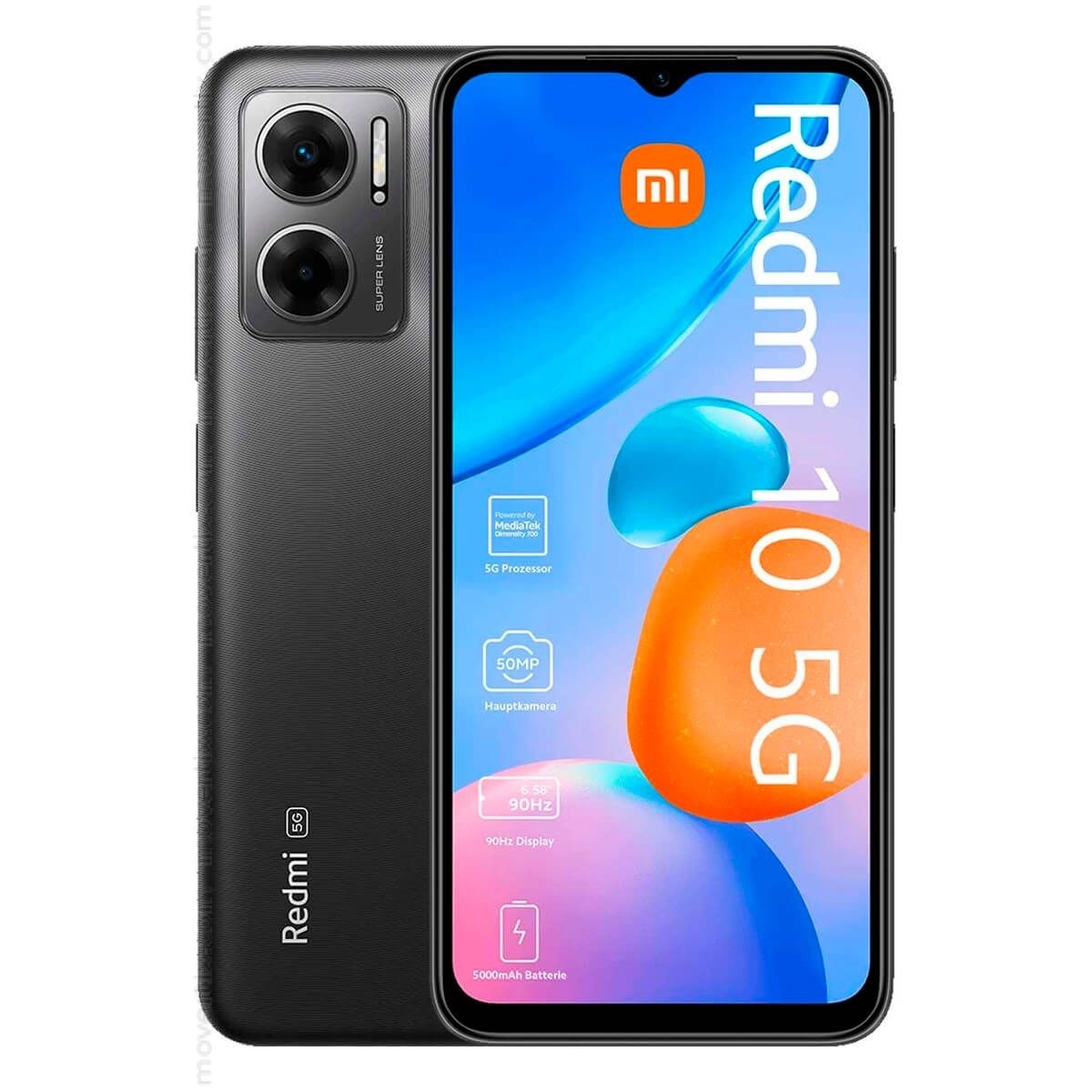 Redmi 10 5G Dual SIM Chrome Silver 128GB and 4GB RAM