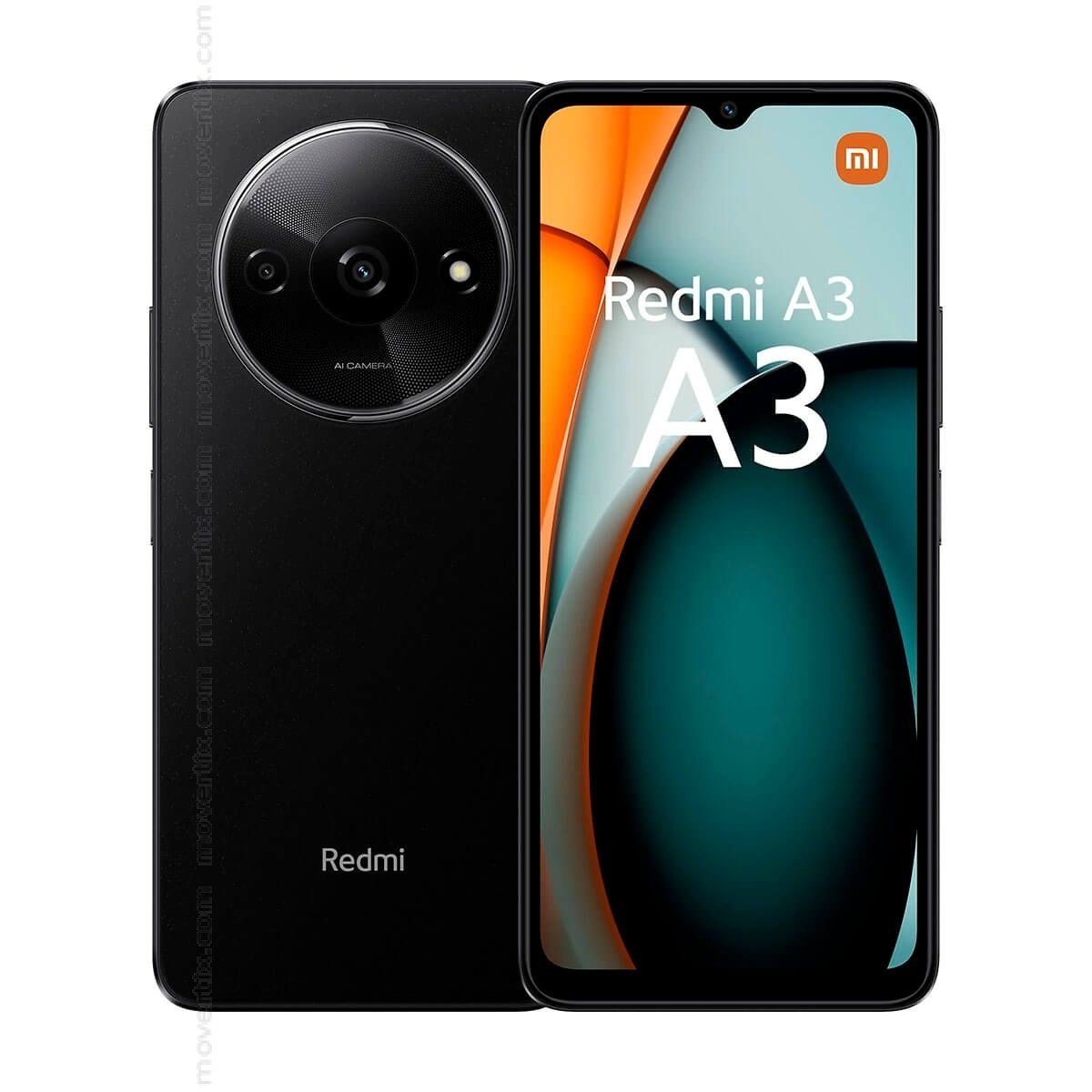 Redmi A3 Dual SIM Midnight Black 128GB and 4GB RAM (6941812768129