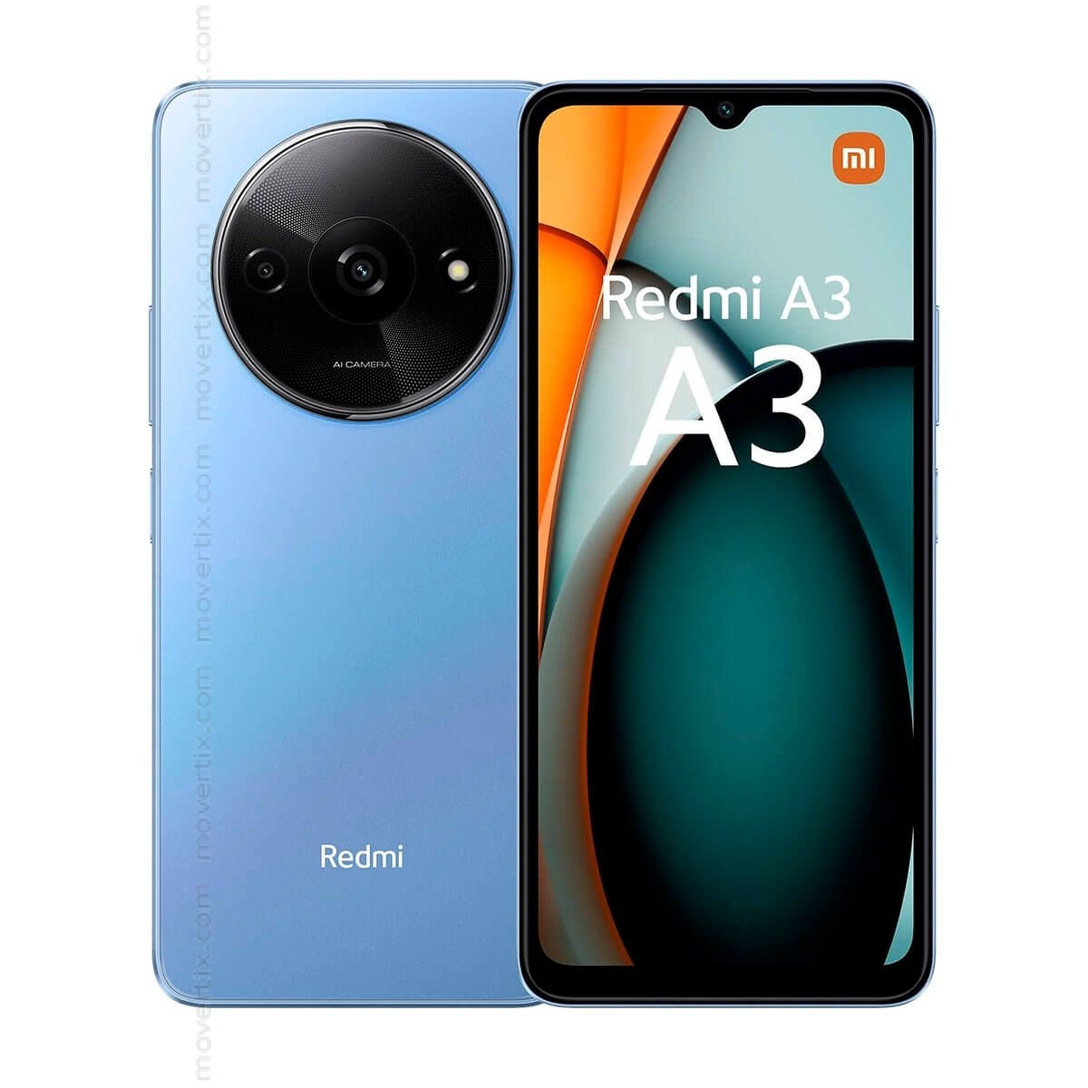 スマートフォン本体 Redmi A3 Star Blue 4GB 128GB Redmi A3 Dual SIM Star Blue 128GB and 4GB RAM (6941812768198