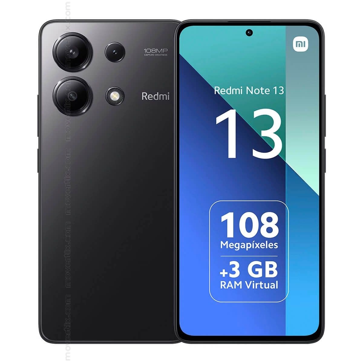 Redmi Note 13 Dual SIM Midnight Black 256GB and 8GB RAM