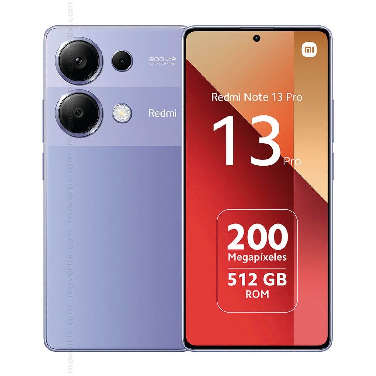 Redmi Note 13 Pro 5G Dual SIM Aurora Purple 256GB and 8GB RAM