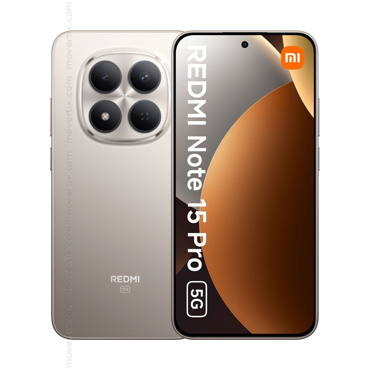 REDMI Note 15 Pro 5G 256GB SIMフリー チタングレー Redmi Note 15 Pro 5G Dual SIM Titanium 256GB and 8GB RAM
