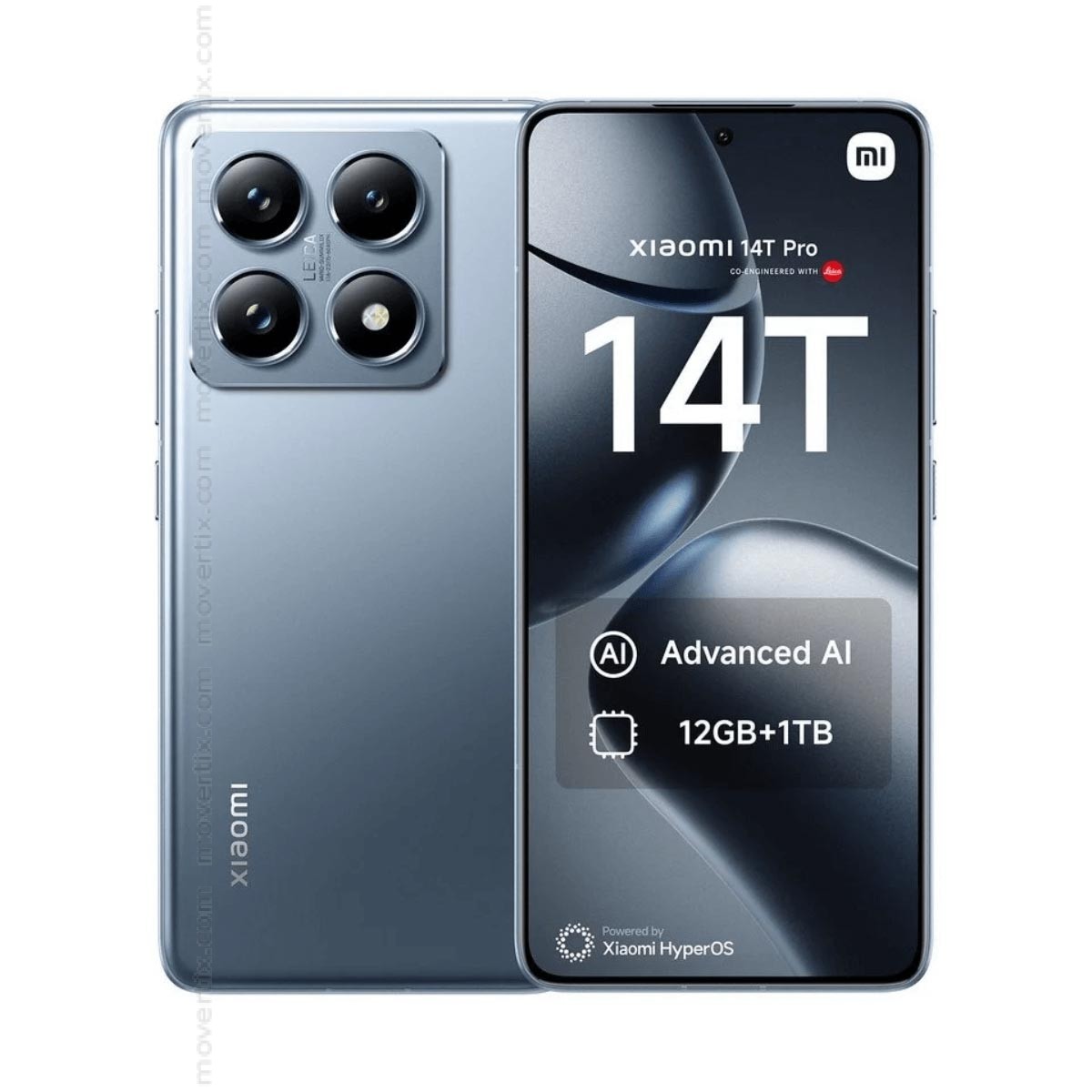 Xiaomi 14T Pro (12GB/512GB) グレー Xiaomi 14T Pro 5G Dual SIM Titan Grey 512GB and 12GB RAM