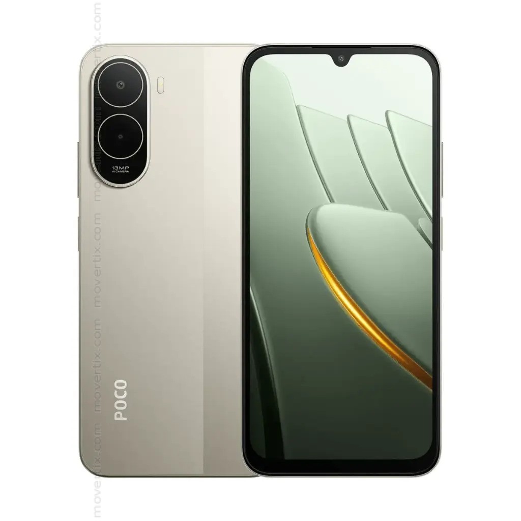スマートフォン本体 POCO C75 Gold 8GB RAM 256GB ROM Xiaomi Poco C75 Dual SIM Gold 256GB and 8GB RAM (6941812710500