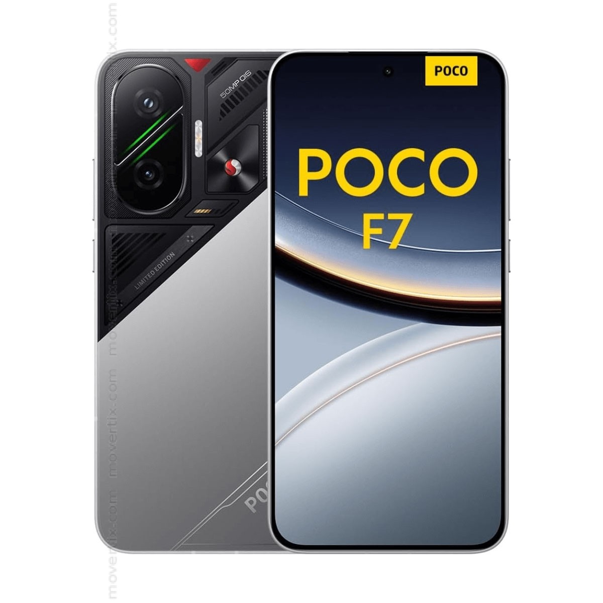 POCO F7 シルバー 12GB RAM 512GB ROM フィルムおまけ Xiaomi Poco F7 5G Dual SIM Silver 512GB and 12GB RAM
