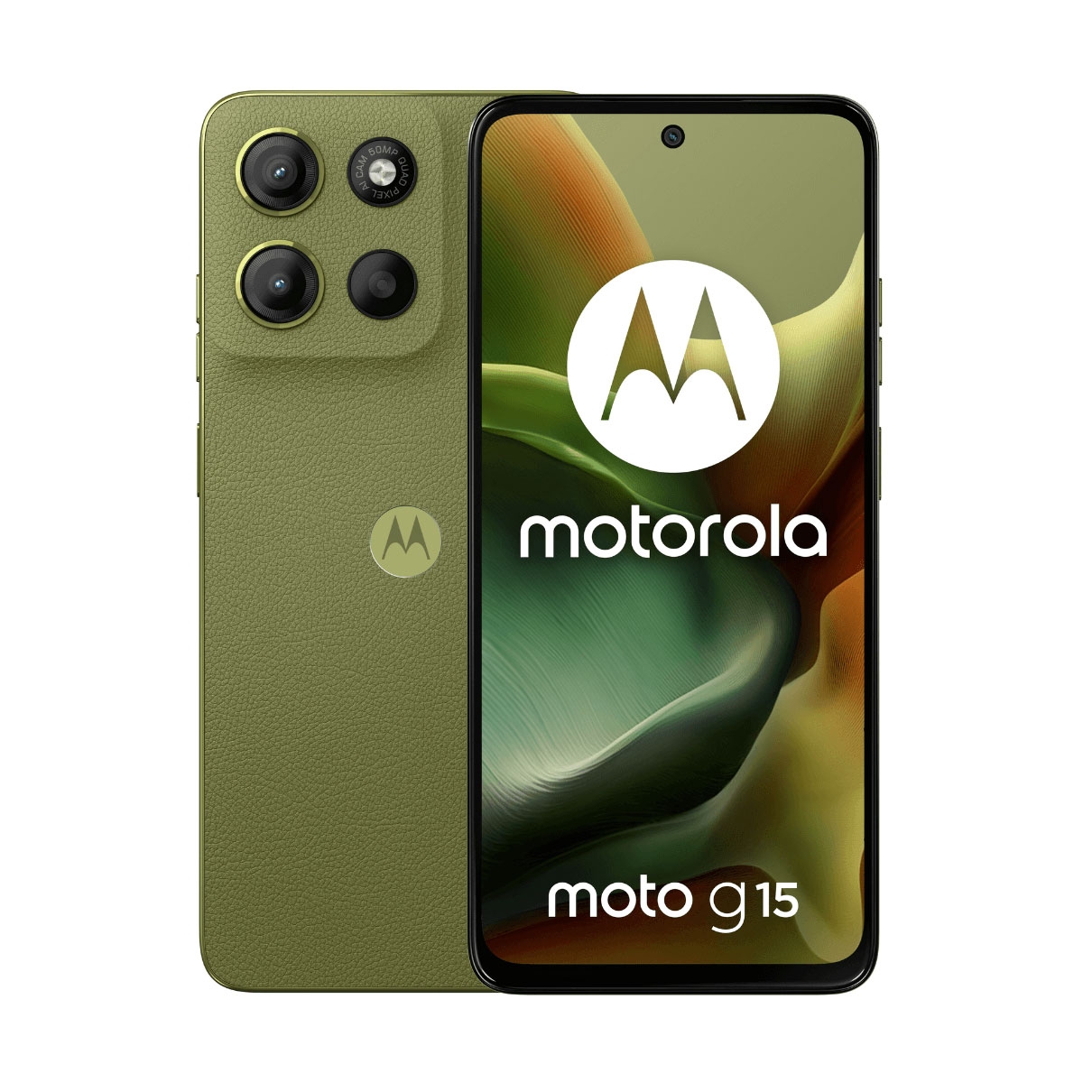 Motorola Moto G15 Dual SIM Iguana Green 128GB and 8GB RAM - XT2521