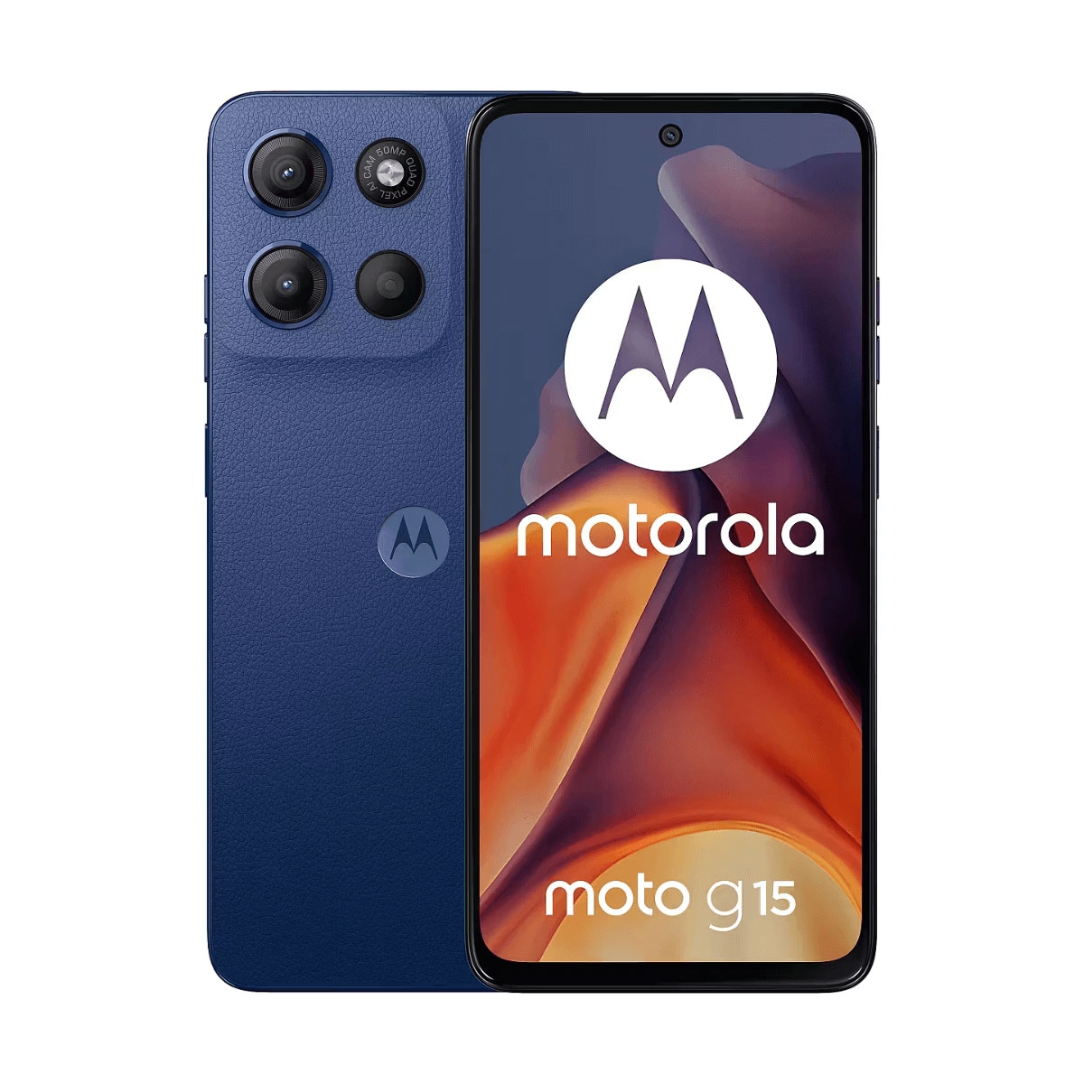 Motorola Moto G15 Dual SIM Sea Blue 256GB and 8GB RAM - XT2521-3