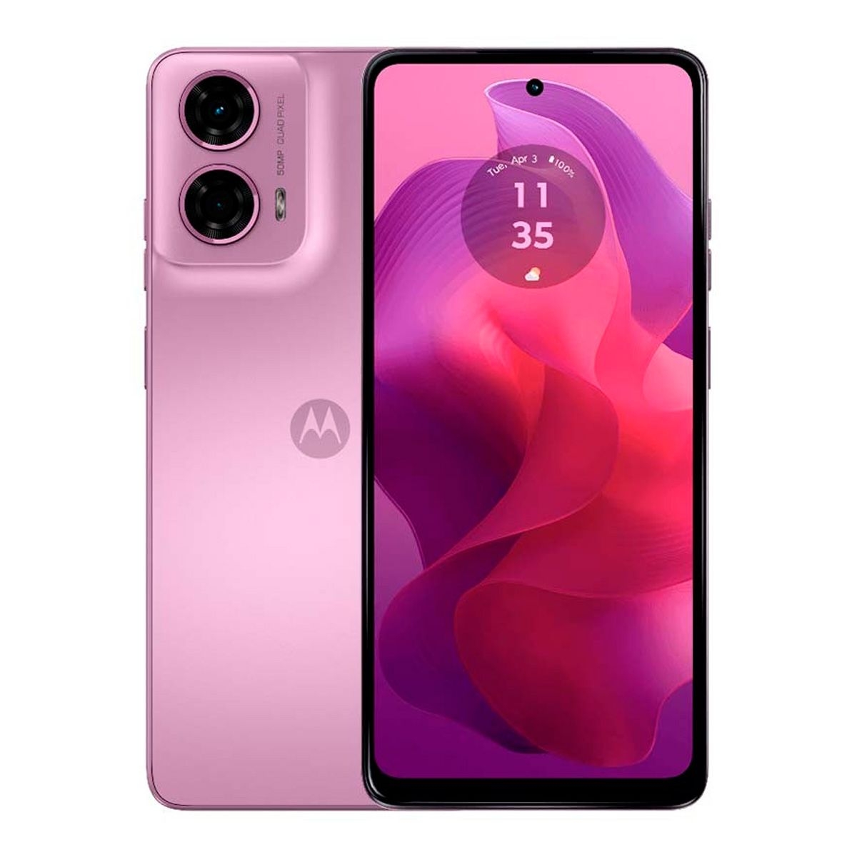 Motorola Moto G24 Dual SIM Pink Lavender 128GB and 8GB RAM