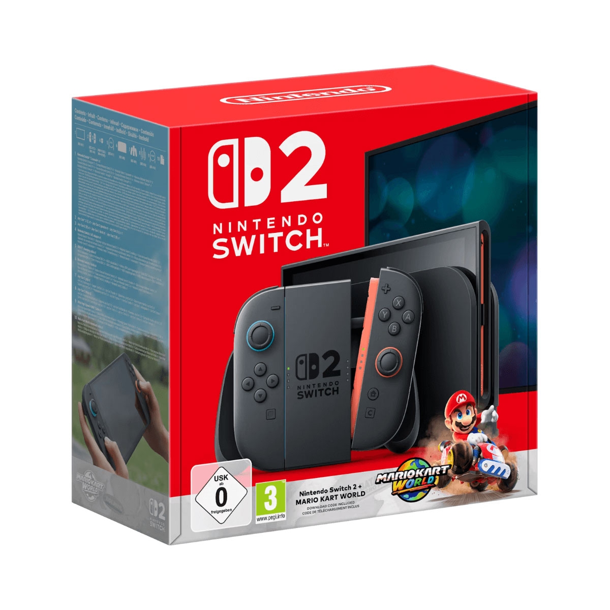 Nintendo Switch 2 + Mario Kart World (045496321529) | Movertix