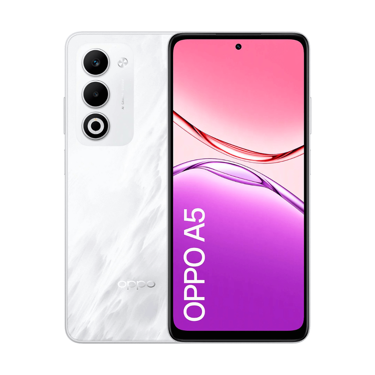 Oppo A5 4G 4GB/128GB White Dual SIM (6932169372510) | Movertix