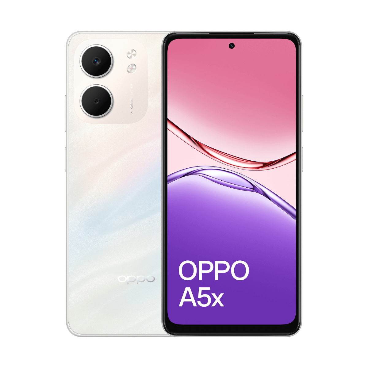 OPPO A5x 4G 4GB/128GB White Dual SIM (6932169370349) | Movertix